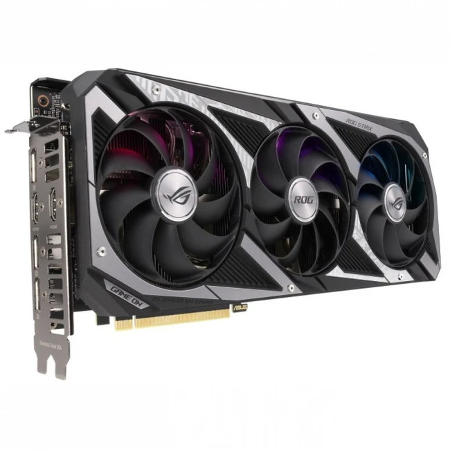 Видеокарта Asus GeForce RTX 3060 ROG-STRIX-RTX3060-O12G-GAMING (12 ГБ)