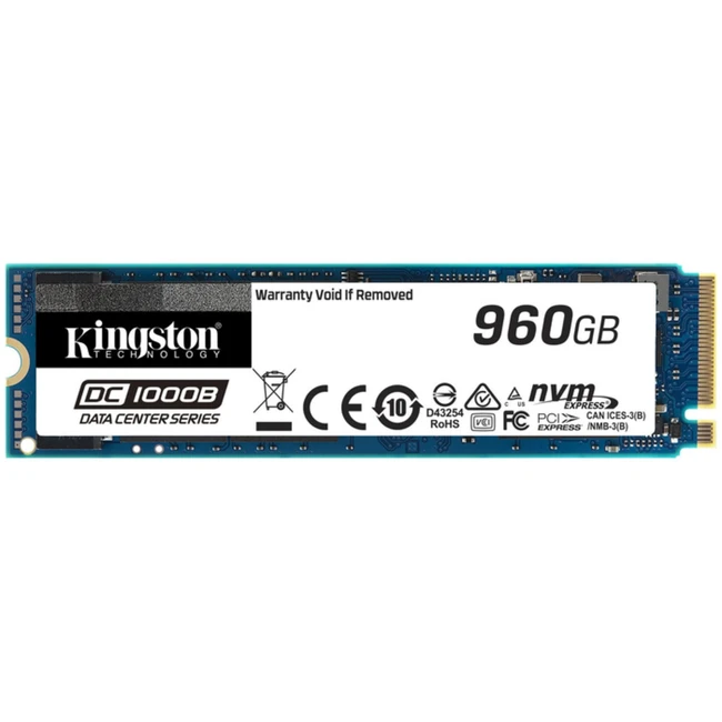 Внутренний накопитель Kingston SEDC1000BM8/960G (SSD (твердотельные), 960 ГБ, M.2, PCIe)