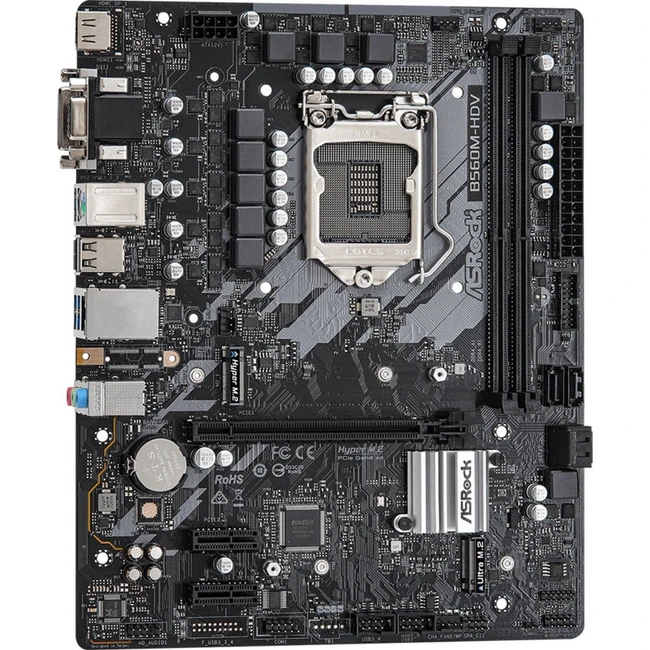 Материнская плата ASRock B560M-HDV (Micro-ATX, LGA 1200)