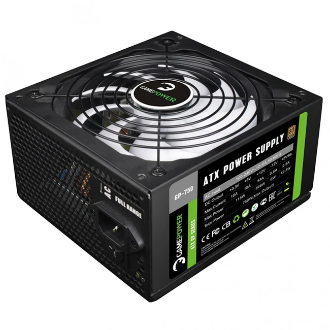 Блок питания GameMax GP 750W GP-750 750 Вт