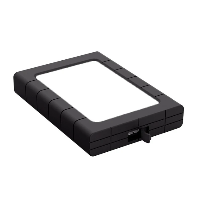 Аксессуар для жестких дисков ORICO Внешний корпус HDD 2.5" с защитным чехлом, USB3.0, SATA III, до 2ТБ, BLACK 2539U3-BK