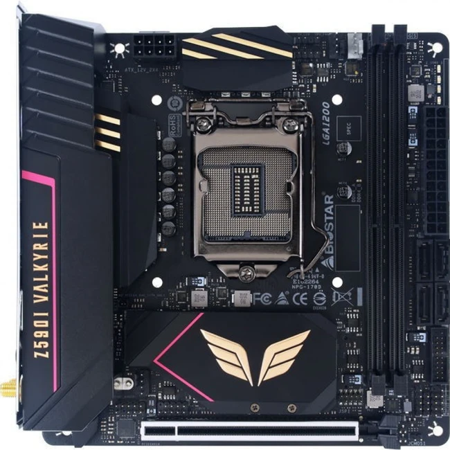 Материнская плата BIOSTAR Z590I VALKYRIE (Mini-ITX, LGA 1200)
