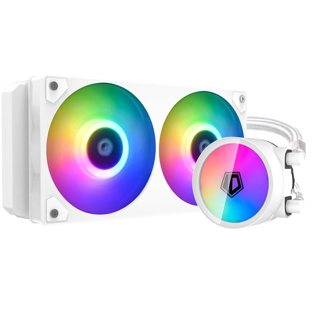 Охлаждение ID-Cooling Жидкостная система ICEFLOW 240 ARGB SNOW (Для процессора)