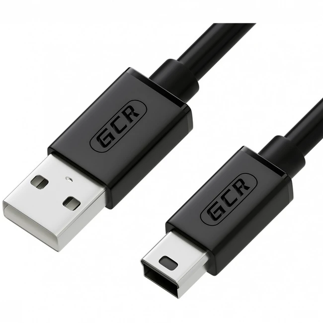 Кабель интерфейсный Greenconnect GCR-UM2M5P-BB2S-0.5m USB Type A - USB Type B mini