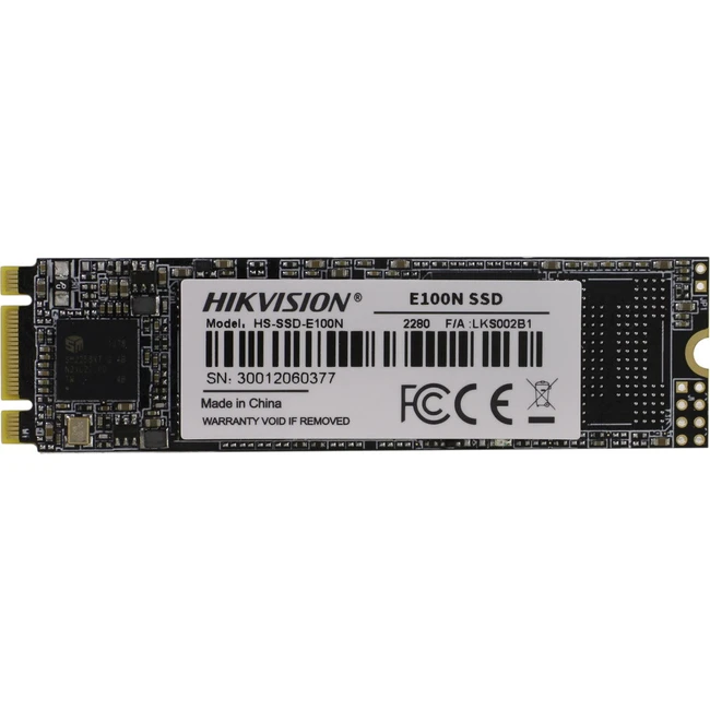 Внутренний жесткий диск Hikvision E100N HS-SSD-E100N/128G (SSD (твердотельные), 128 ГБ, M.2, SATA)