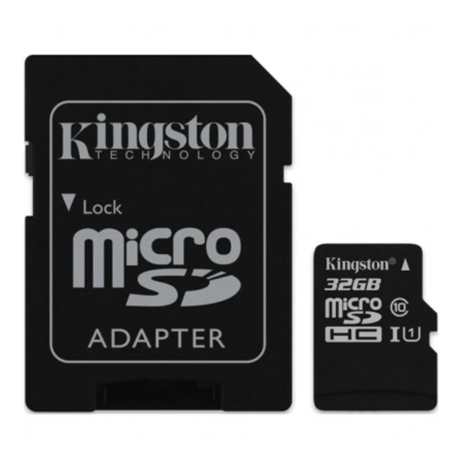 Флеш (Flash) карты Kingston SDC10G2/32GB Class 10 32GB + адаптер для SD 32 ГБ