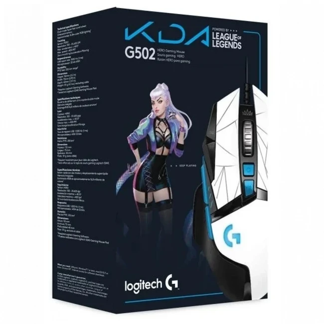 Мышь Logitech G502 LOL Corded Gaming Mouse 910-006097 (Игровая, Проводная)