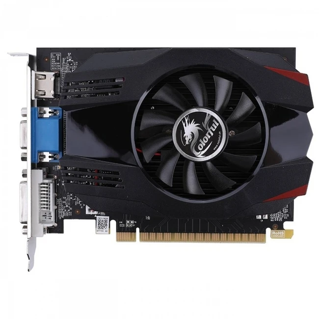 Видеокарта Colorful GeForce GT 730 2GB (GT730K 2GD3-V) (2 ГБ)