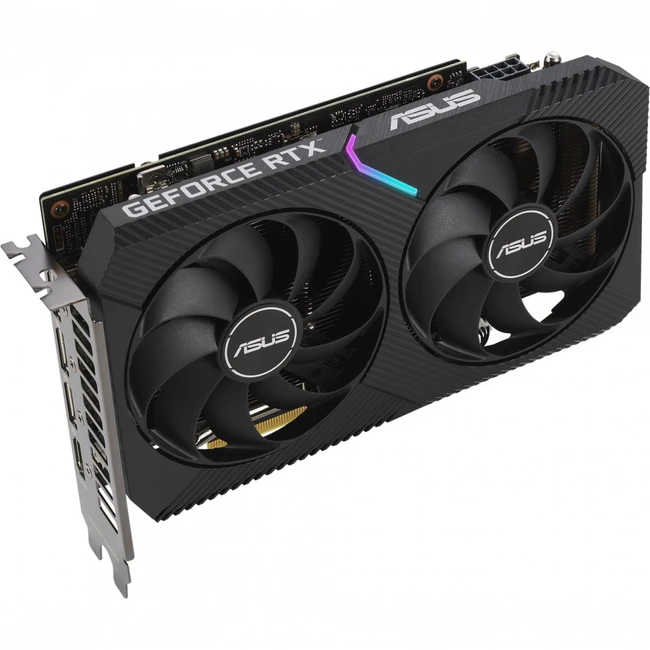 Видеокарта Asus RTX 3060 Dual V2 OC LHR DUAL-RTX3060-O12G-V2 (12 ГБ)