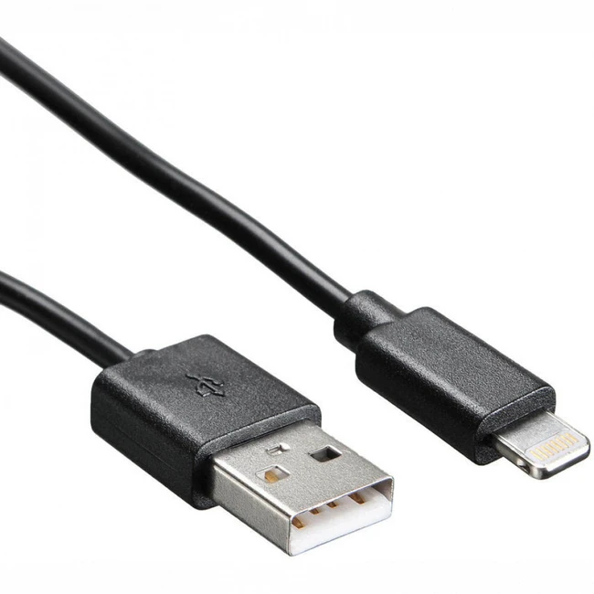 Кабель интерфейсный Buro USB-IP-1.2B2A USB Type A - Lightning (8pin)