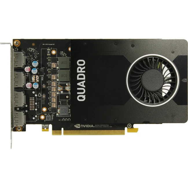 Видеокарта PNY Nvidia Quadro P2000 VCQP2000-PB