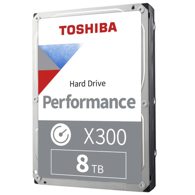 Жесткий диск Toshiba X300 HDWR480UZSVA HDD (классические), 8 ТБ, 3.5 дюйма, SATA