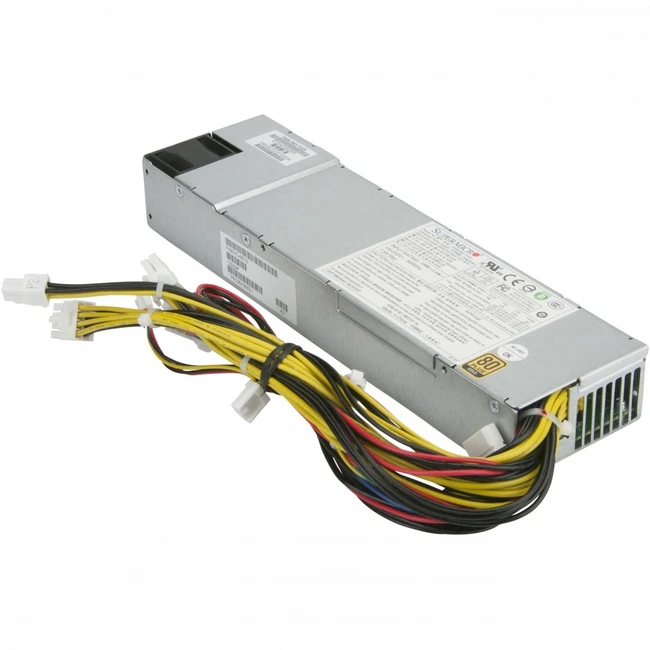Серверный блок питания Supermicro PWS-563-1H20 (1U, 600 Вт)