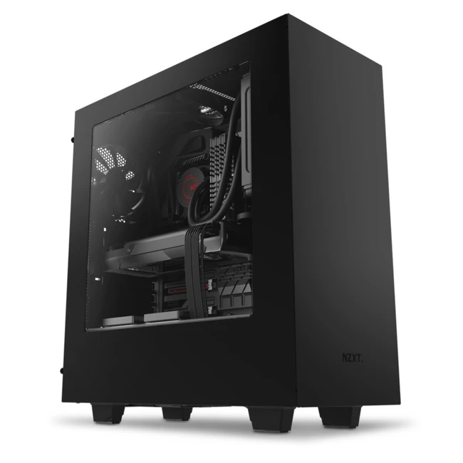 Корпус NZXT S340 Black CA-S340W-B1