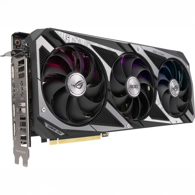 Видеокарта Asus RTX 3060 ROG STRIX V2 Gaming OC LHR ROG-STRIX-RTX3060-O12G-V2-GAMING (12 ГБ)