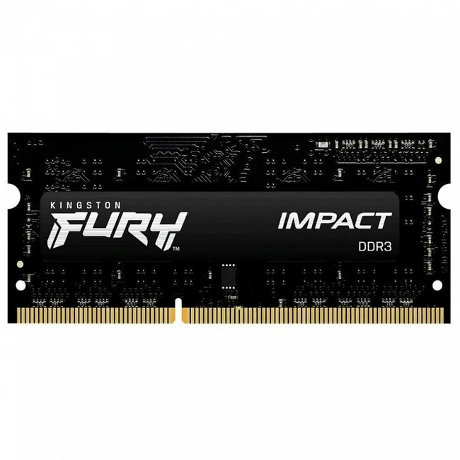 ОЗУ Kingston FURY Impact 8 GB KF316LS9IB/8 (SO-DIMM, DDR3, 8 Гб, 1600 МГц)