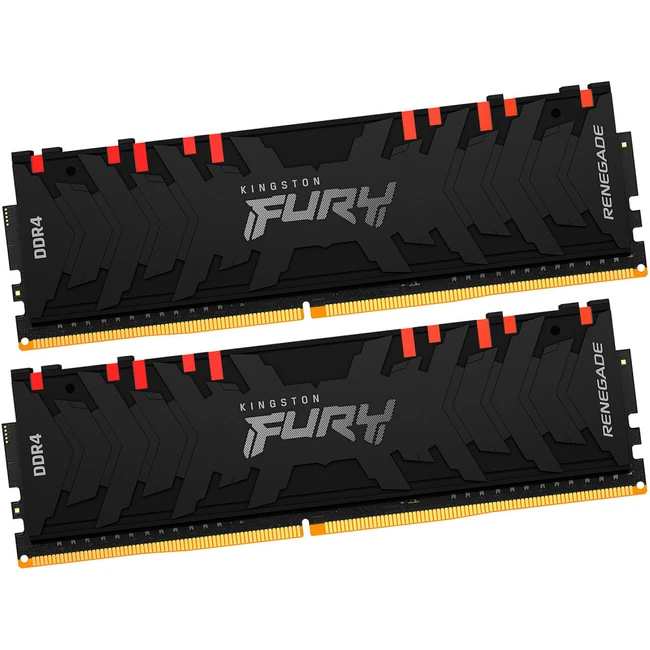 ОЗУ Kingston Fury Renegade KF432C16RBAK2/64 (DIMM, DDR4, 64 Гб (2 х 32 Гб), 3200 МГц)