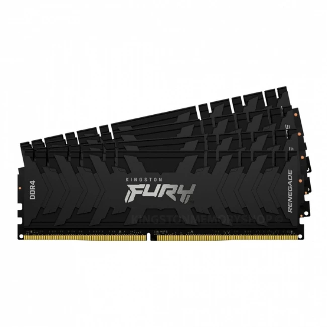 ОЗУ Kingston FURY Renegade Black 64 ГБ KF436C16RB1K4/64 (DIMM, DDR4, 64 Гб (4 х 16 Гб), 3600 МГц)