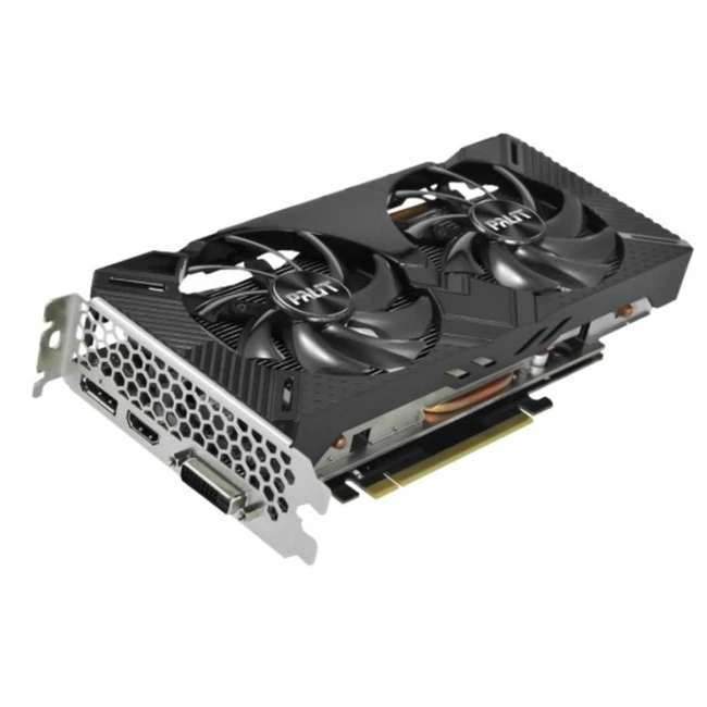 Видеокарта Palit NVIDIA GeForce GTX 1660TI DUAL NE6166T018J9-1160C (6 ГБ)