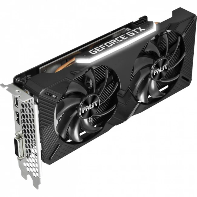 Видеокарта Palit GTX 1660Ti DUAL OC 6G NE6166TS18J9-1160C (6 ГБ)