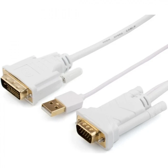 Кабель интерфейсный ATcom AT9505 DVI - D-SUB (VGA)