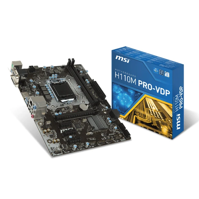 Материнская плата MSI H110M PRO-VDP (Micro-ATX, LGA 1151)