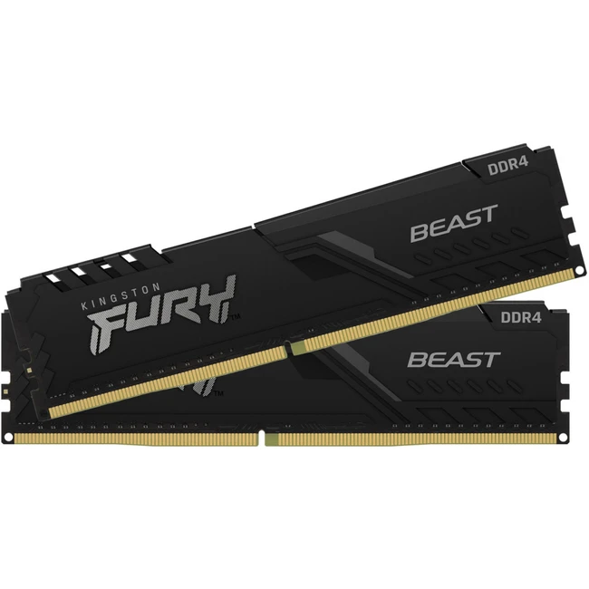 ОЗУ Kingston Fury Beast KF432C16BBK2/32 DIMM, DDR4, 32 Гб (2 х 16 Гб), 3200 МГц
