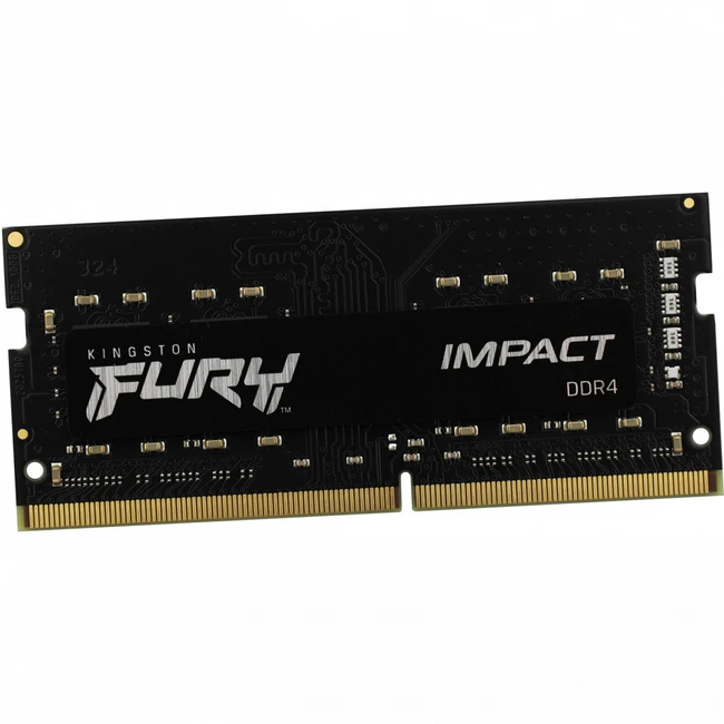 ОЗУ Kingston Fury Impact KF432S20IB/16 SO-DIMM, DDR4, 16 Гб, 3200 МГц