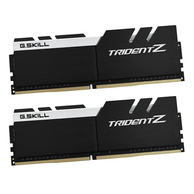 ОЗУ G.Skill Trident Z F4-3200C15D-16GTZKW (DIMM, DDR4, 16 Гб (2 х 8 Гб), 3200 МГц)