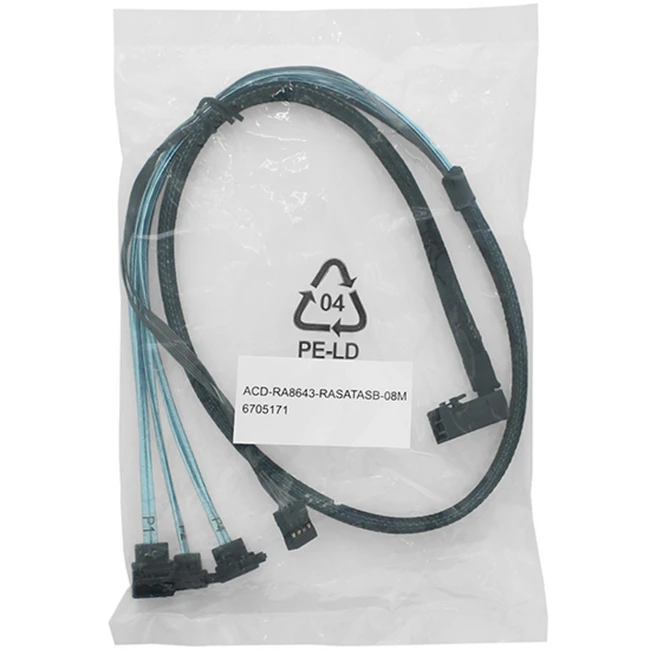 Кабель интерфейсный ACD ACD-RA8643-RASATASB-08M (SAS кабель)