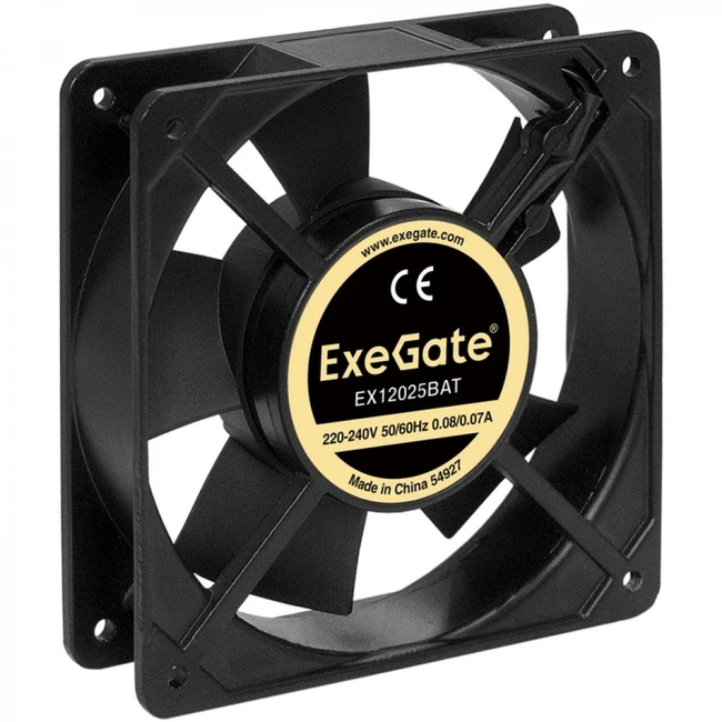 Система охлаждения ExeGate EX12025BAT 220В EX289014RUS Для системного блока