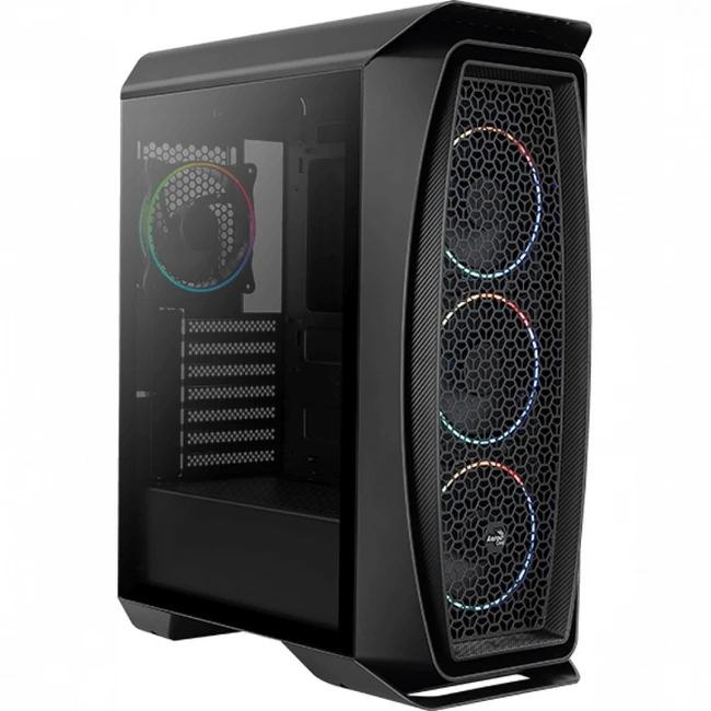 Корпус Aerocool Aero One Eclipse Aero One Eclipse-G-BK-V1 (Игровые, Mid-Tower)