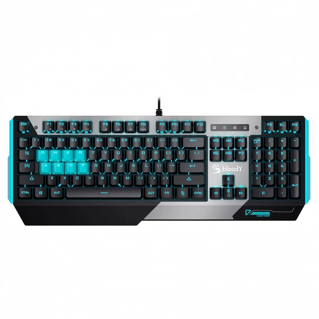 Клавиатура A4Tech B865 ICE BLUE (Проводная, USB)