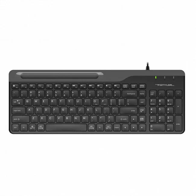 Клавиатура A4Tech Fstyler FK25 FK25 BLACK Проводная, USB