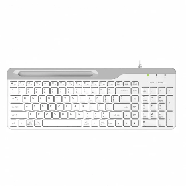 Клавиатура A4Tech Fstyler FK25 FK25 WHITE Проводная, USB