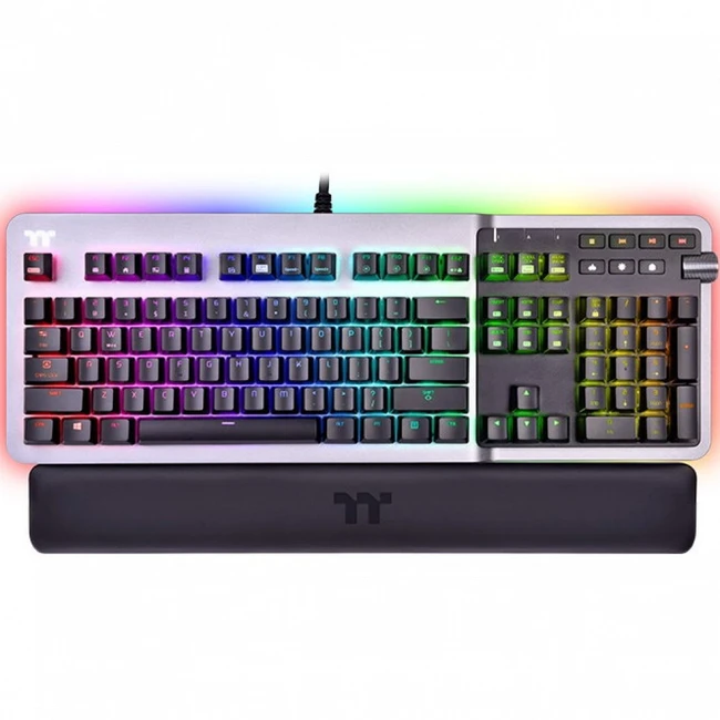 Клавиатура Thermaltake Argent K5 RGB GKB-KB5-SSSRRU-01 (Проводная, USB)