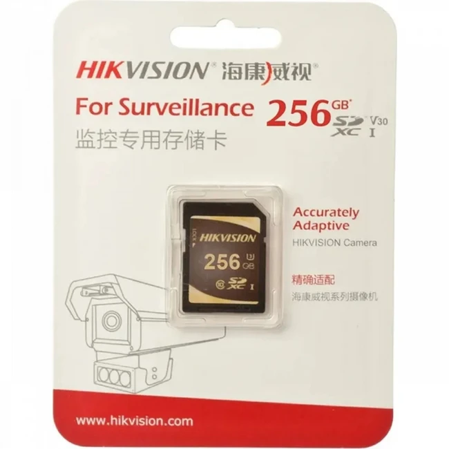 Флеш (Flash) карты Hikvision P10 Series SDXC HS-SD-P10/256G 256 ГБ