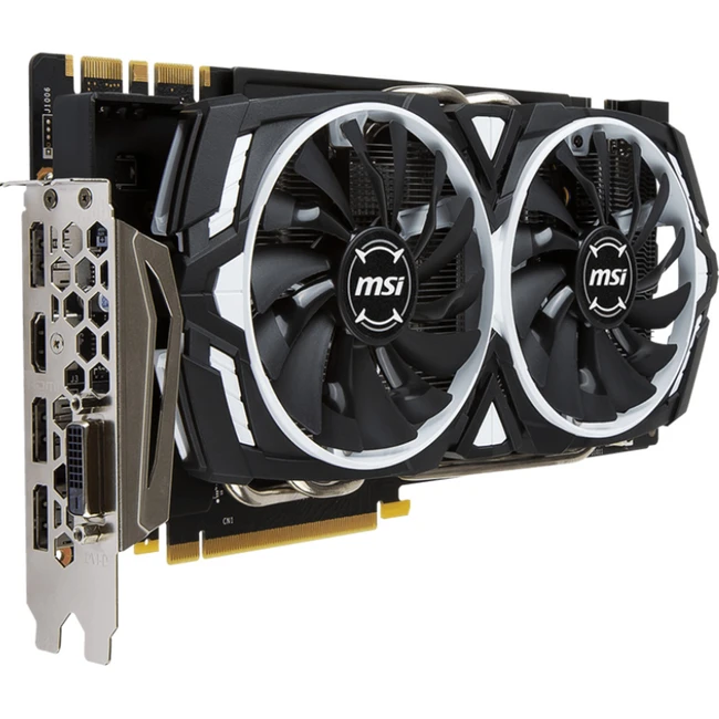 Видеокарта MSI GTX 1070 ARMOR 8G OC 8 ГБ
