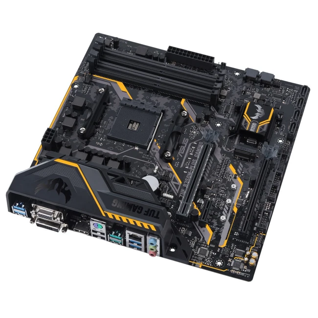 Материнская плата Asus TUF B350M-PLUS GAMING (Micro-ATX, AMD AM4)
