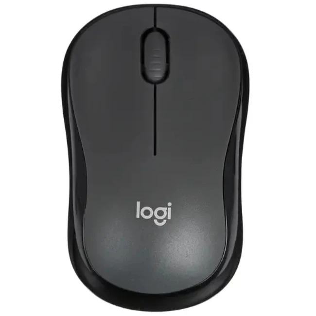 Мышь Logitech M221 SILENT - CHARCOAL 910-006510 (Бюджетная, Беспроводная)
