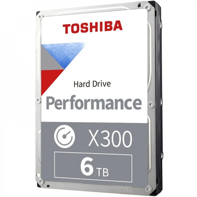 Внутренний накопитель Toshiba X300 HDWR460EZSTA (HDD (классические), 6 ТБ, 3.5 дюйма, SATA)