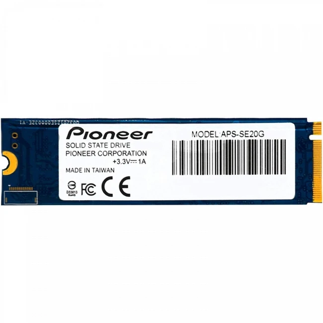 Внутренний жесткий диск Pioneer 512 ГБ APS-SE20G-512 (SSD (твердотельные), 512 ГБ, M.2)