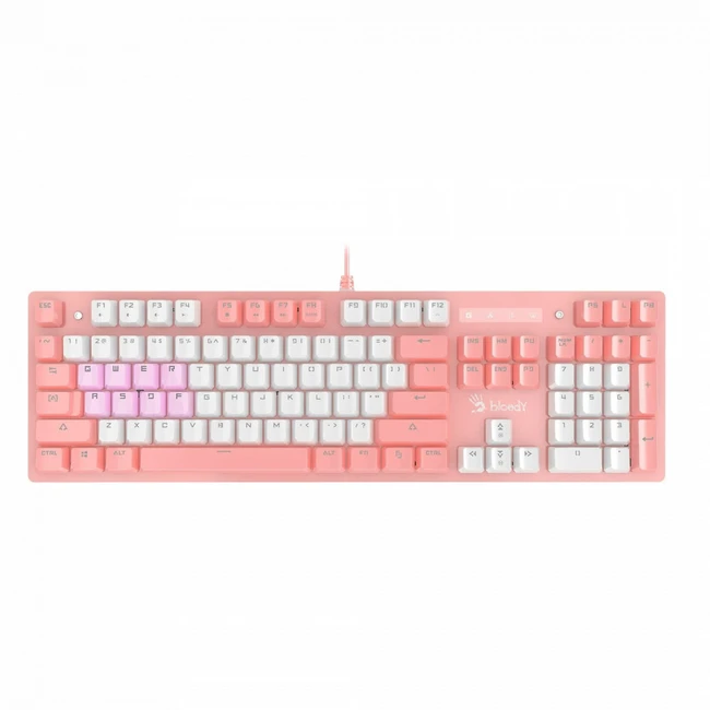 Клавиатура A4Tech B800 PINK (Проводная, USB)