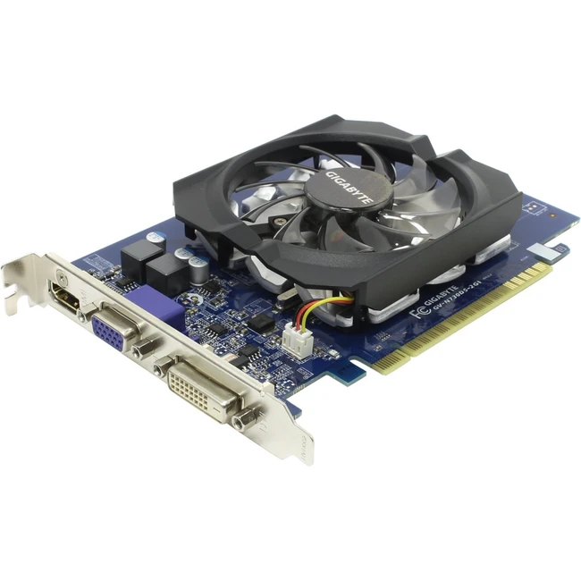 Видеокарта Gigabyte GeForce GT 730 2GB GDDR5 64-bit GV-N730D5-2GI (2 ГБ)