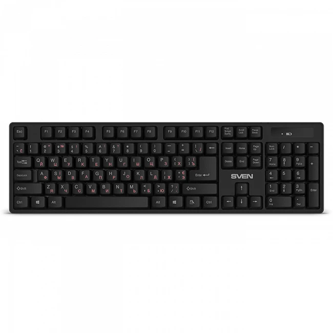 Клавиатура Sven KB-C2100W SV-020194 (Беспроводная, Bluetooth)