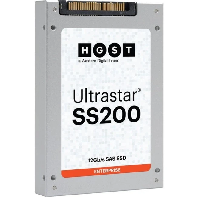 Жесткий диск HGST Ultrastar SS200 0TS1375 SSD (твердотельные), 400 ГБ, 2.5 дюйма, SAS