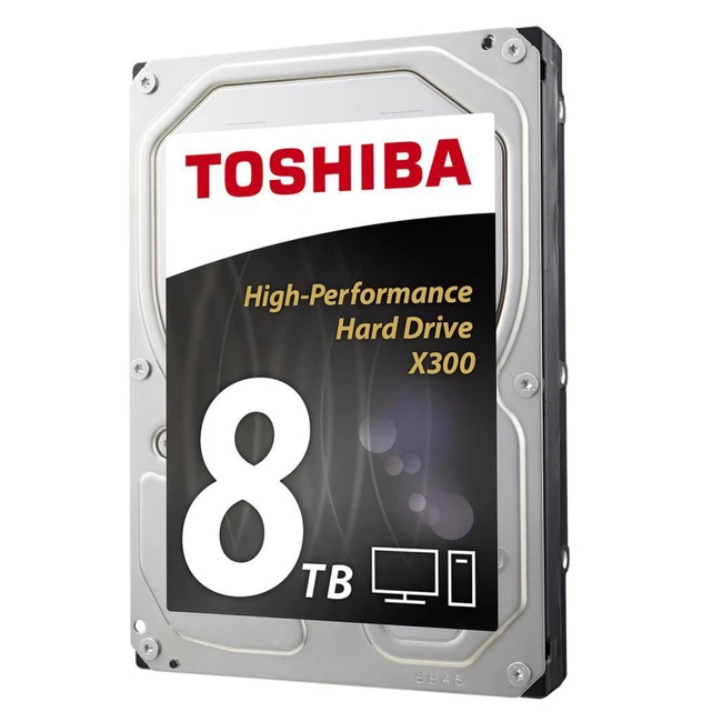 Внутренний жесткий диск Toshiba X300 HDWF180UZSVA (HDD (классические), 8 ТБ, 3.5 дюйма, SATA)