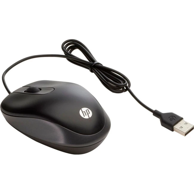 Мышь HP USB Travel Mouse G1K28AA Бюджетные, Проводная