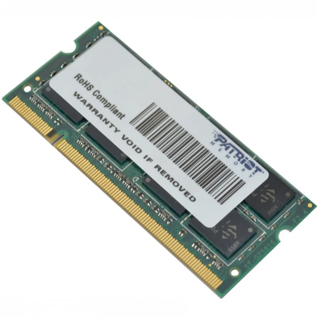 ОЗУ Patriot 4 ГБ PSD24G8002S (SO-DIMM, DDR2, 4 Гб, 800 МГц)