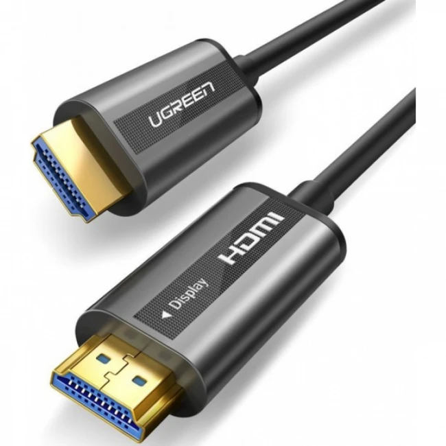 Кабель интерфейсный UGREEN HD132 HDMI 2.0 Male To Male Fiber Optic Cable 30M 50217 (HDMI - HDMI)